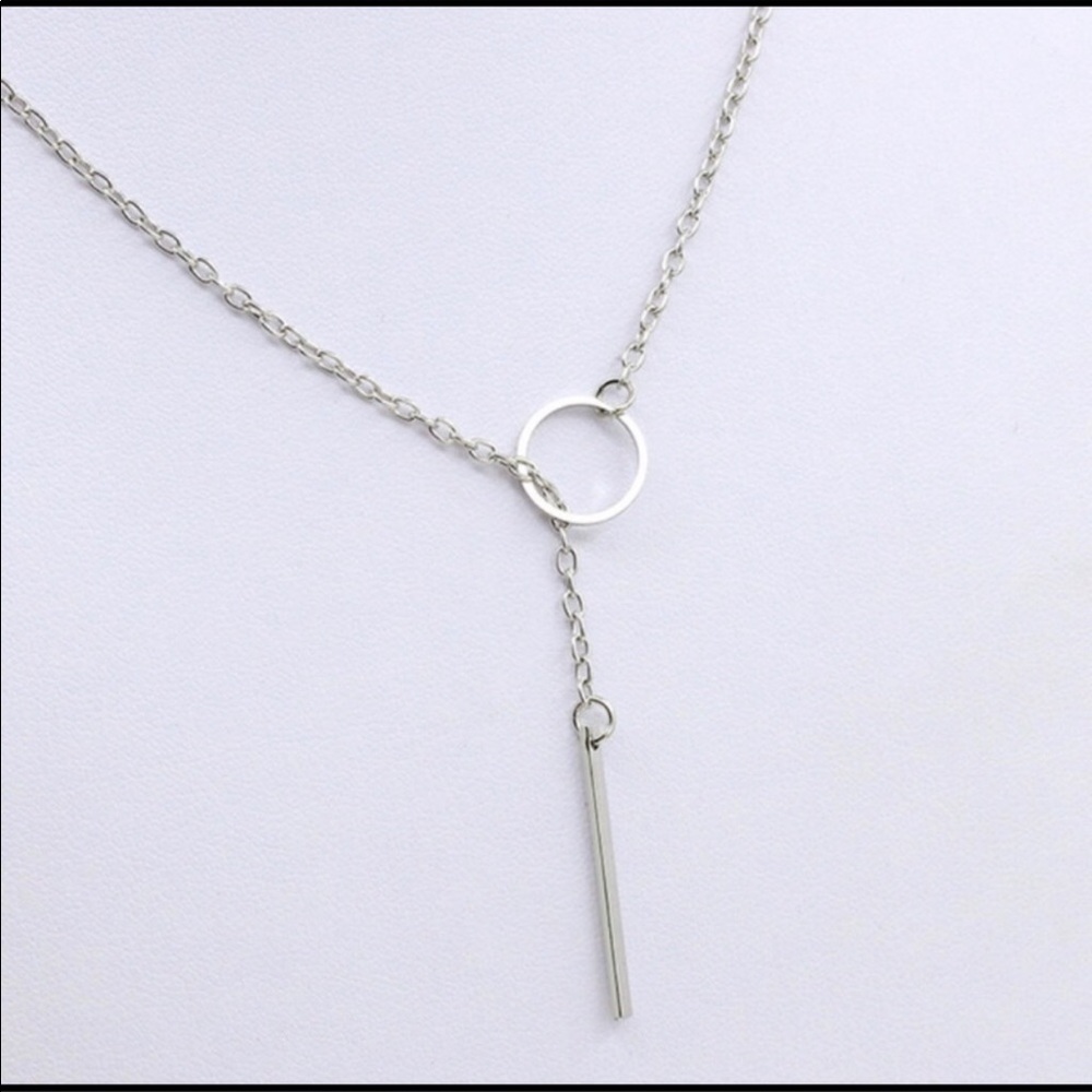✨Circle and Bar Necklace